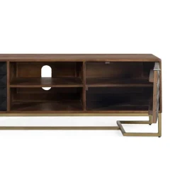 Massivholz Tv Möbel*Pharao24 TV Lowboard Jeans