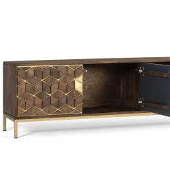 Massivholz Tv Möbel*Pharao24 TV Lowboard Jilandro