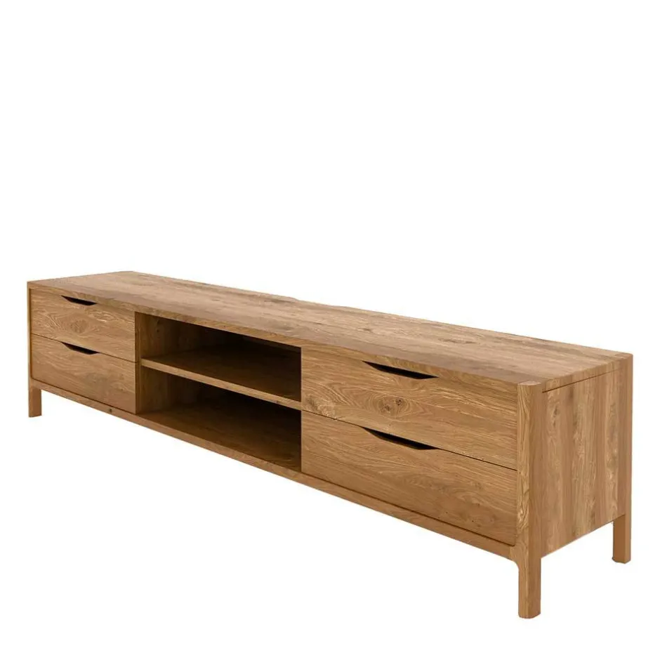 Massivholz Tv Möbel|Fernsehkommoden*Pharao24 TV Lowboard Koropi