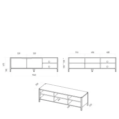 Pharao24 TV Lowboard Korres><noscript><img width=