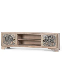 Massivholz Tv Möbel*Pharao24 TV Lowboard Lateo