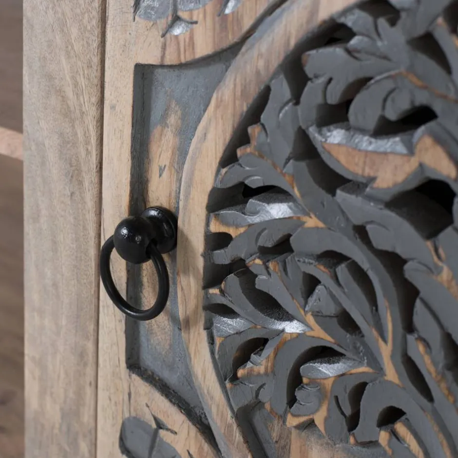 Massivholz Tv Möbel*Pharao24 TV Lowboard Lateo