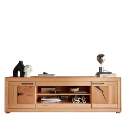 Pharao24 TV Lowboard Olmedo> Massivholz Tv Möbel|Fernsehtische