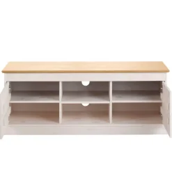 Massivholz Tv Möbel|Fernsehkommoden*Pharao24 TV Lowboard Regine