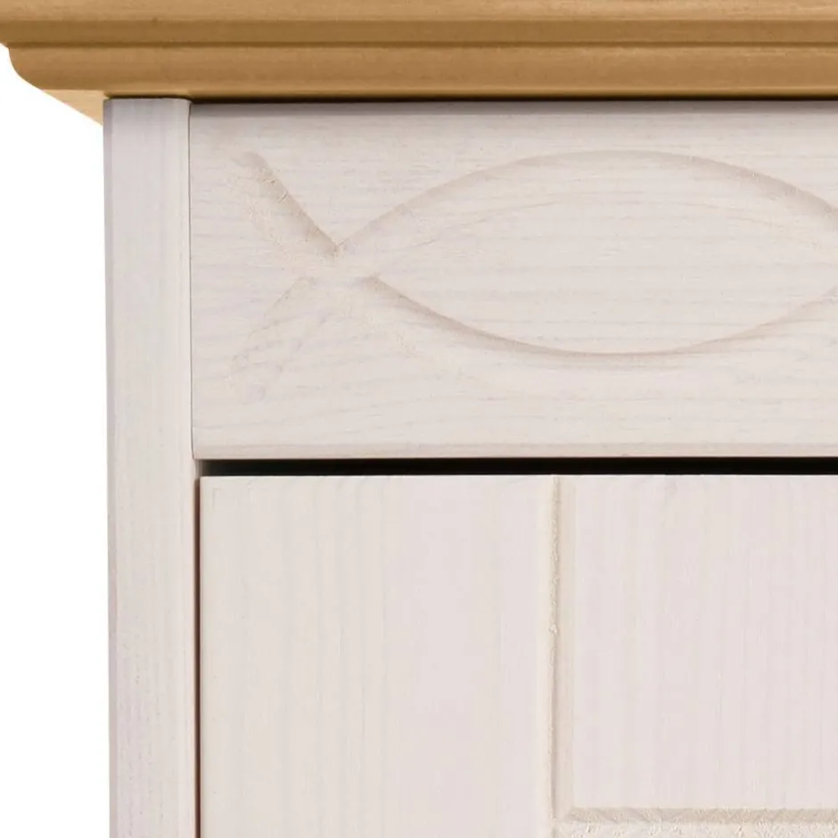 Massivholz Tv Möbel|Fernsehkommoden*Pharao24 TV Lowboard Regine