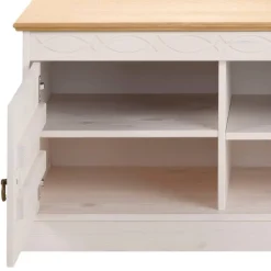 Massivholz Tv Möbel|Fernsehkommoden*Pharao24 TV Lowboard Regine