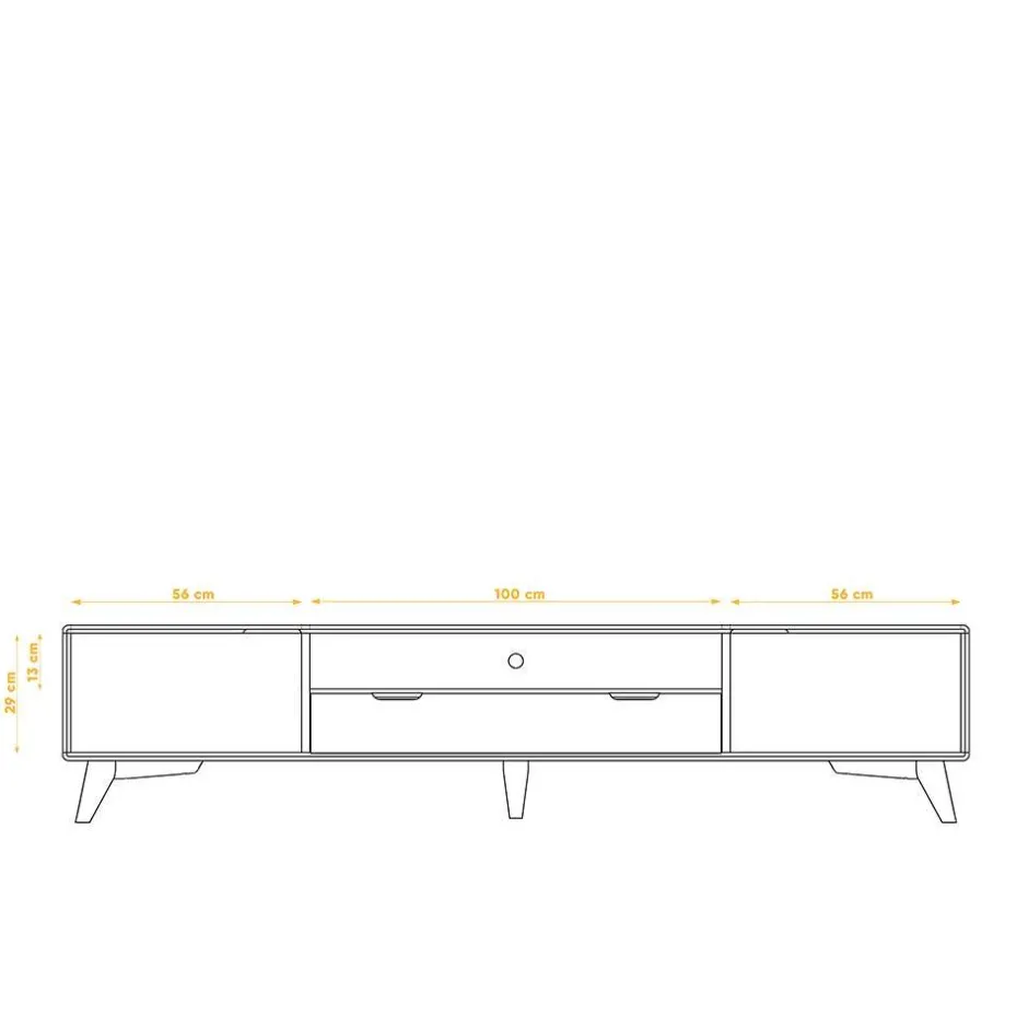 Fernsehkommoden*Pharao24 TV Lowboard Triancova