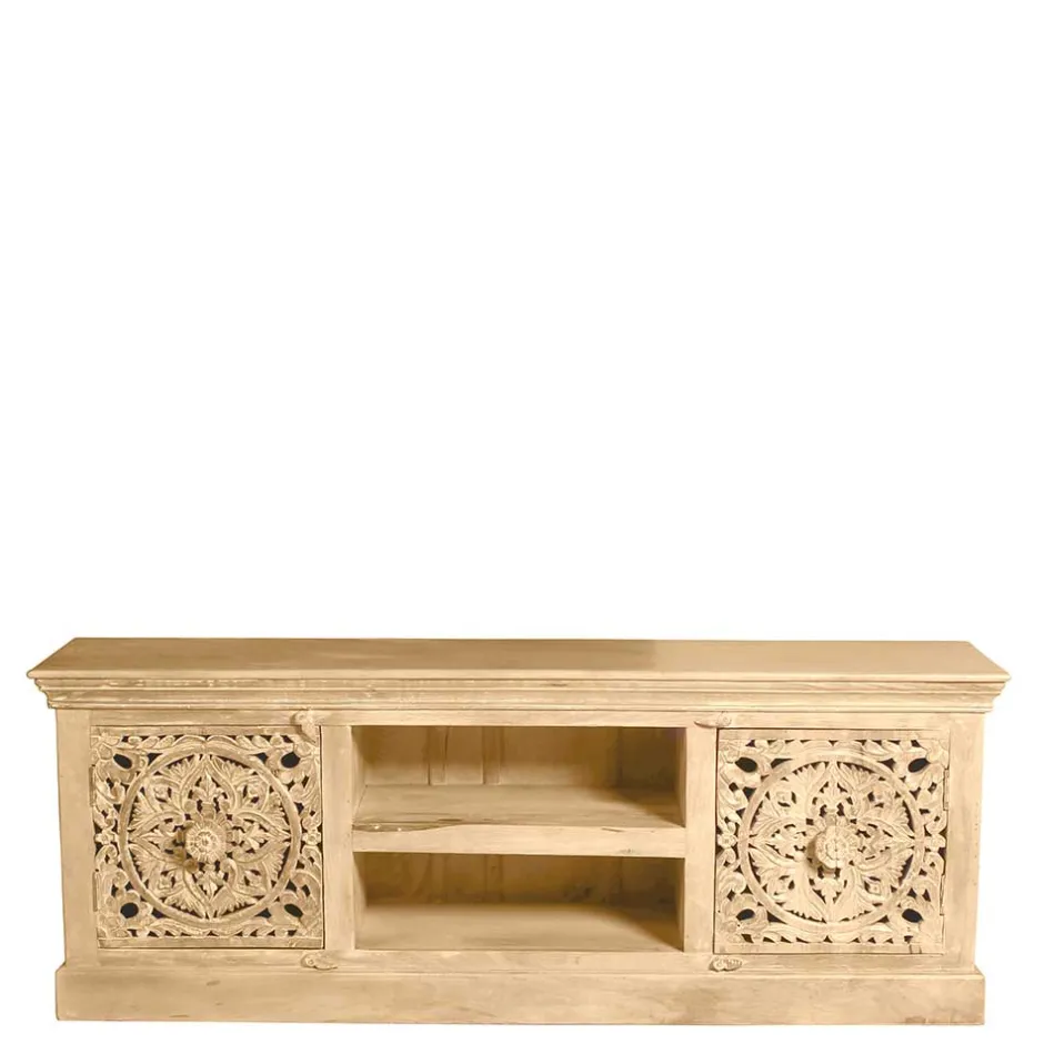 Pharao24 TV Lowboard Tumivo> Massivholz Tv Möbel