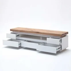 Massivholz Tv Möbel|Fernsehkommoden*Pharao24 TV Lowboard Uminia