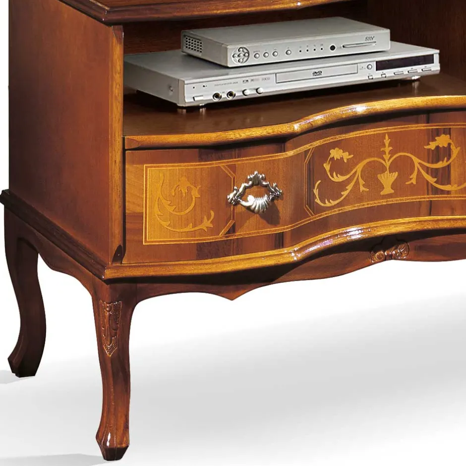 Massivholz Tv Möbel|Fernsehtische*Pharao24 TV Lowboard Valdarar