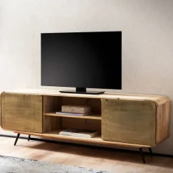 Massivholz Tv Möbel*Pharao24 TV Lowboard Ventry