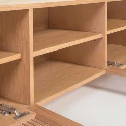 Massivholz Tv Möbel|Fernsehtische*Pharao24 TV Lowboard Vorianca