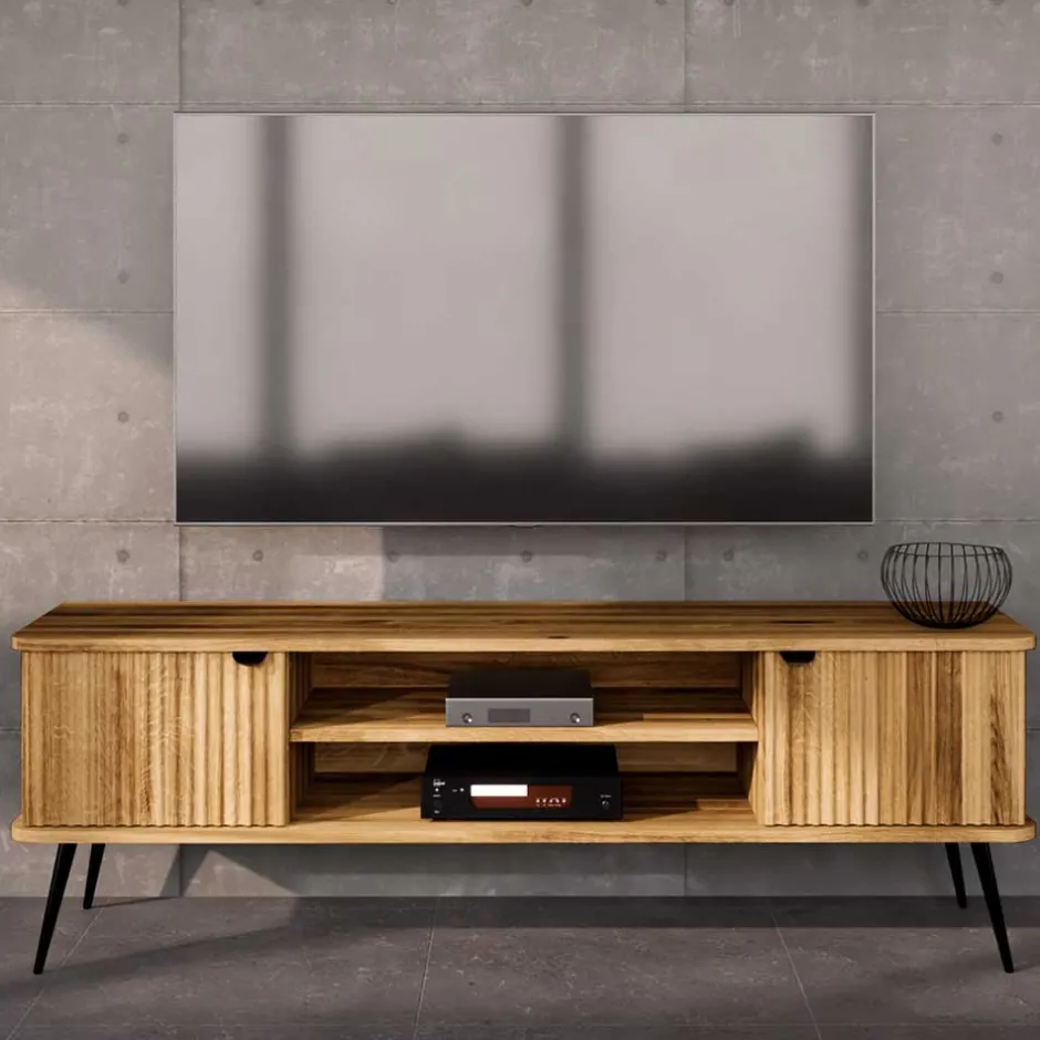 Massivholz Tv Möbel*Pharao24 TV Möbel Massivholz Clantica