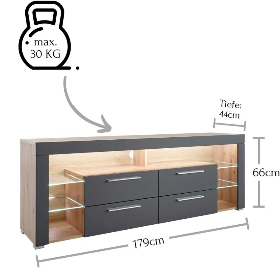 Pharao24 TV Möbel Minu> Fernsehtische|Lowboards