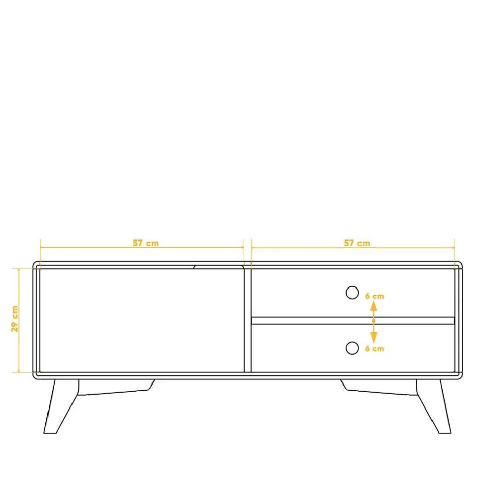 Massivholz Tv Möbel|Fernsehkommoden*Pharao24 TV Schrank Stenov