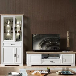 Pharao24 TV Schrankwand Vronata> Wohnwand 300 Cm