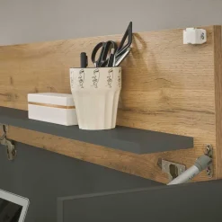 Moderne Wohnwände|Wohnwand 350 Cm*Pharao24 TV und Home Office Wohnwand Uzniana