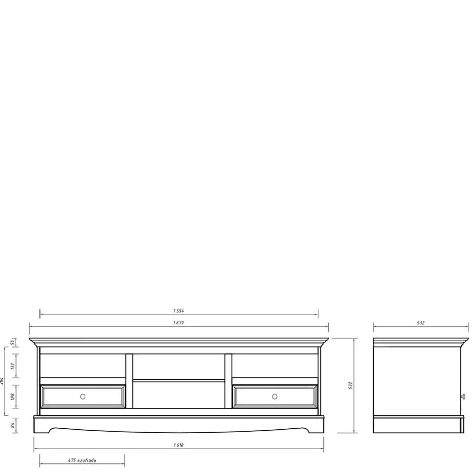 Pharao24 TV Unterschrank Zuverno> Massivholz Tv Möbel|Fernsehtische