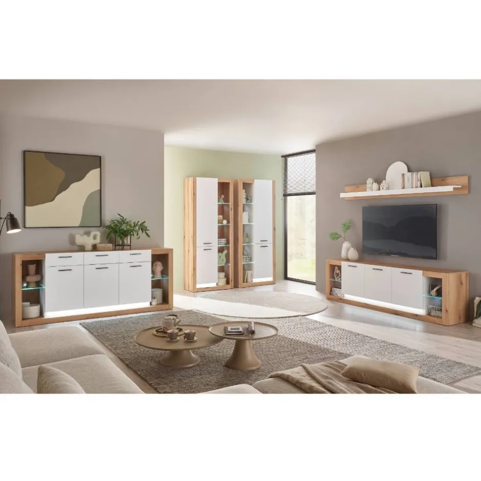 Pharao24 TV Wohnwand Asprecca> Moderne Wohnwände