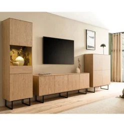 Moderne Wohnwände*Pharao24 TV Wohnwand Carno