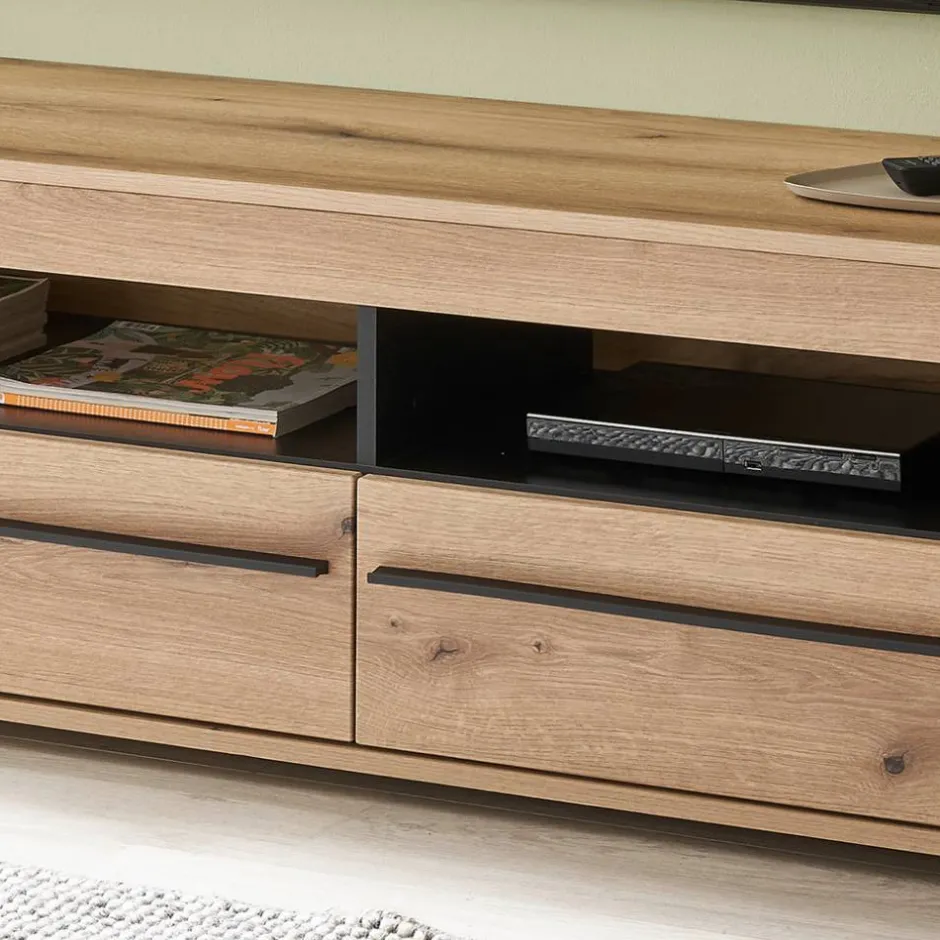 Pharao24 TV Wohnwand Cemutra> Moderne Wohnwände|Wohnwand 350 Cm