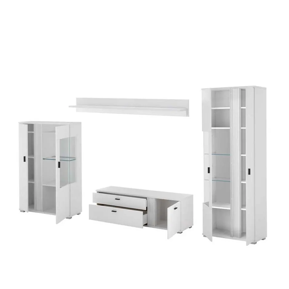 Wohnwand 300 Cm|Moderne Wohnwände*Pharao24 TV Wohnwand Constantin