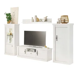 Wohnwand 300 Cm*Pharao24 TV Wohnwand Kazanova