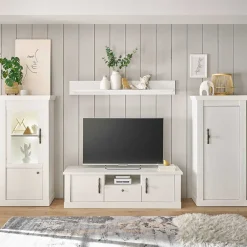 Wohnwand 300 Cm*Pharao24 TV Wohnwand Kazanova