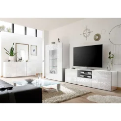 Pharao24 TV Wohnwand Peledrav> Moderne Wohnwände|Hochglanz Wohnwände