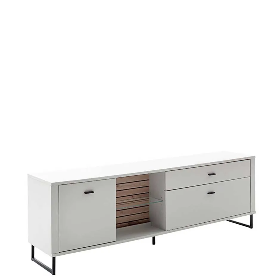 Pharao24 TV Wohnwand Polar> Moderne Wohnwände|Wohnwand 300 Cm