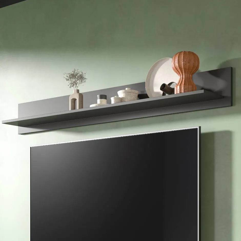 Moderne Wohnwände|Wohnwand 250 Cm*Pharao24 TV Wohnwand Ratisca