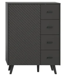 Moderne Wohnwände|Wohnwand 250 Cm*Pharao24 TV Wohnwand Ratisca