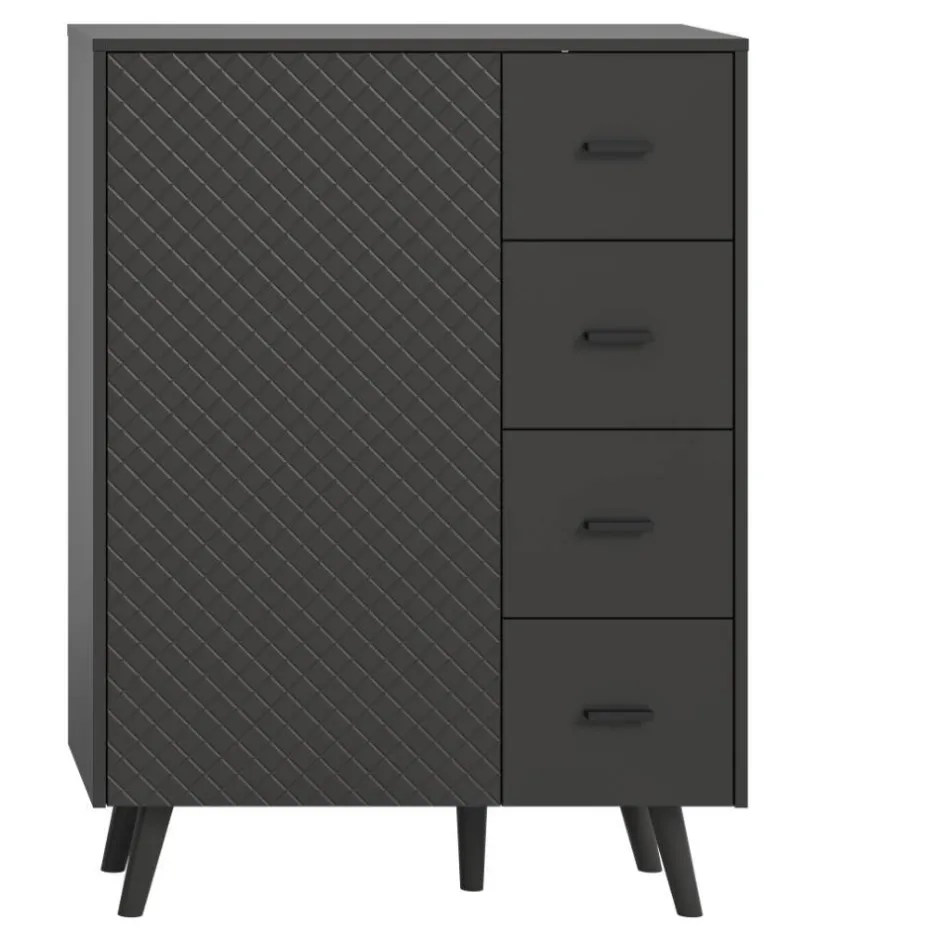 Moderne Wohnwände|Wohnwand 250 Cm*Pharao24 TV Wohnwand Ratisca