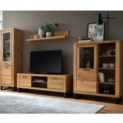 Pharao24 TV Wohnwand Suzana> Wohnwand 350 Cm