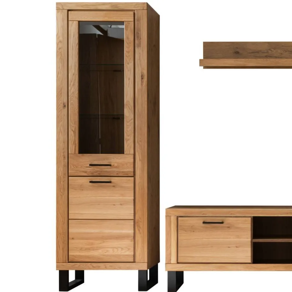 Pharao24 TV Wohnwand Suzana> Wohnwand 350 Cm