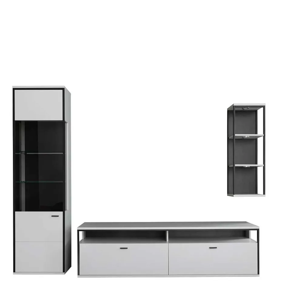 Wohnwand 250 Cm|Moderne Wohnwände*Pharao24 TV Wohnwand Ukai