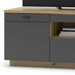 Moderne Wohnwände|Wohnwand 250 Cm*Pharao24 TV Wohnwand Yarisis