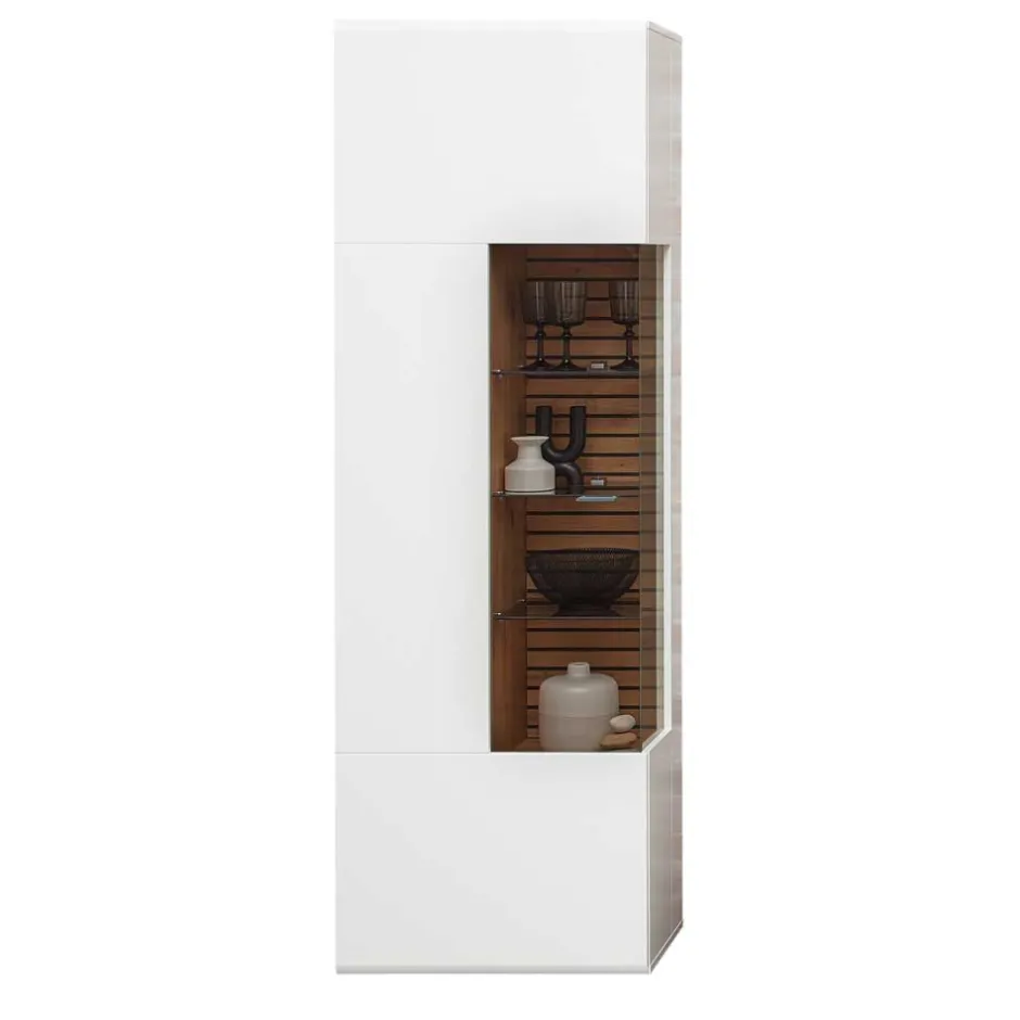 Pharao24 TV Wohnwand zweifarbig Luzie> Moderne Wohnwände|Wohnwand 300 Cm