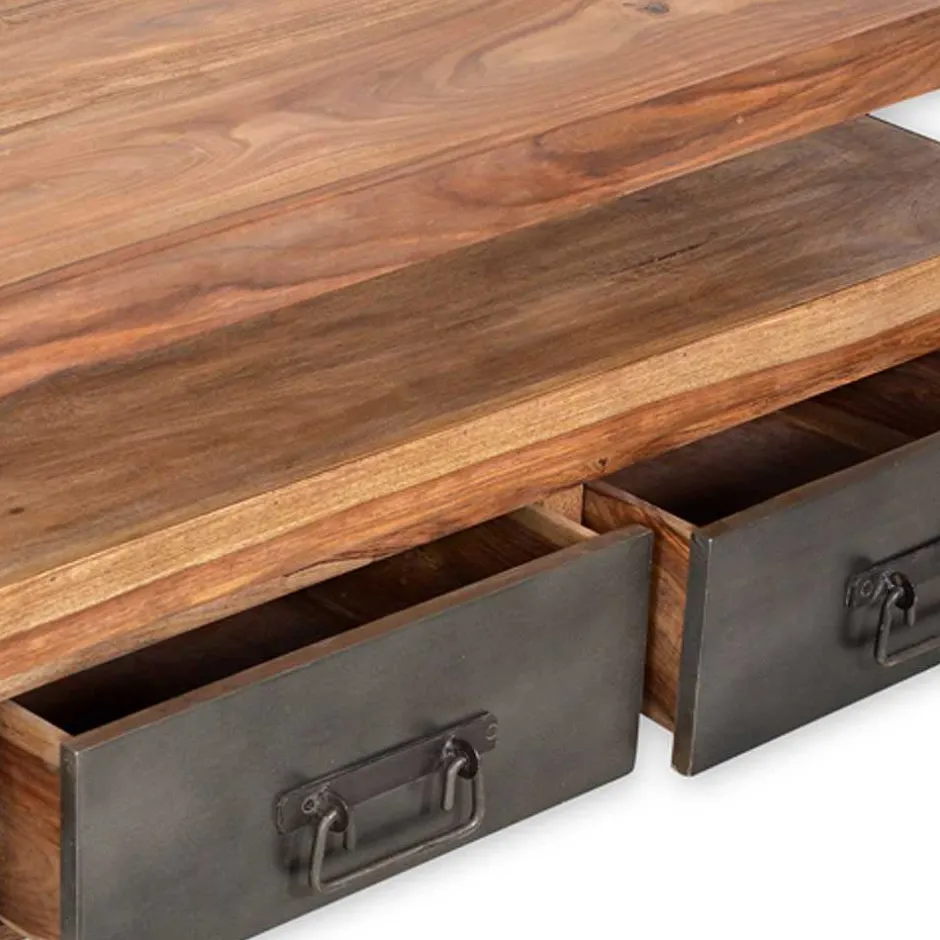 Pharao24 TV-Lowboard India> Fernsehtische|Massivholz Tv Möbel