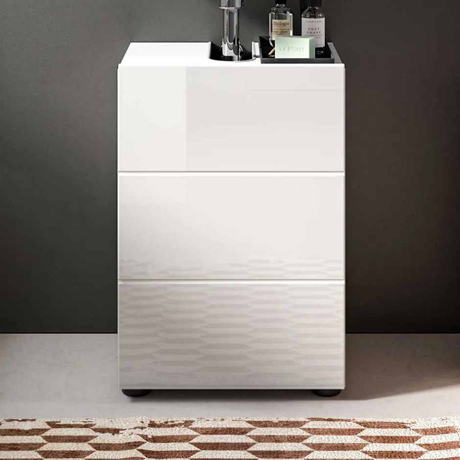 Waschbeckenunterschränke|Bad Unterschränke*Pharao24 Unterbeckenschrank Adeass