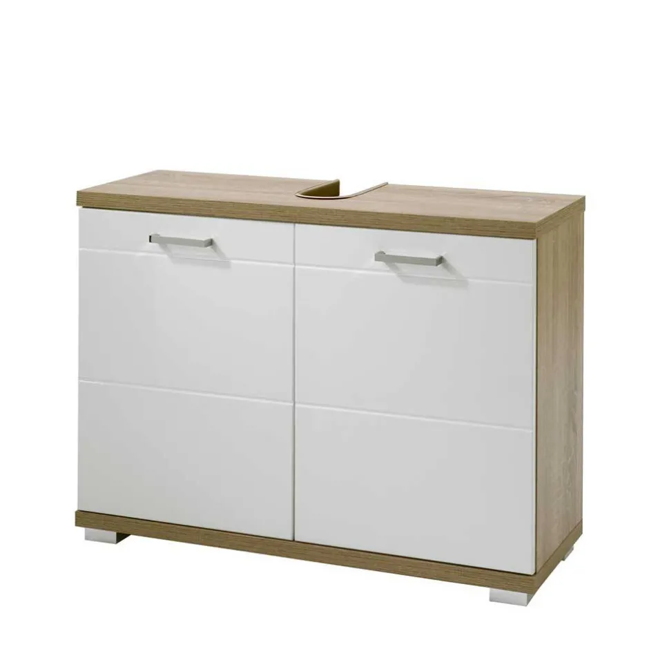 Pharao24 Unterbeckenschrank Evinele> Badezimmerschränke|Waschbeckenunterschränke