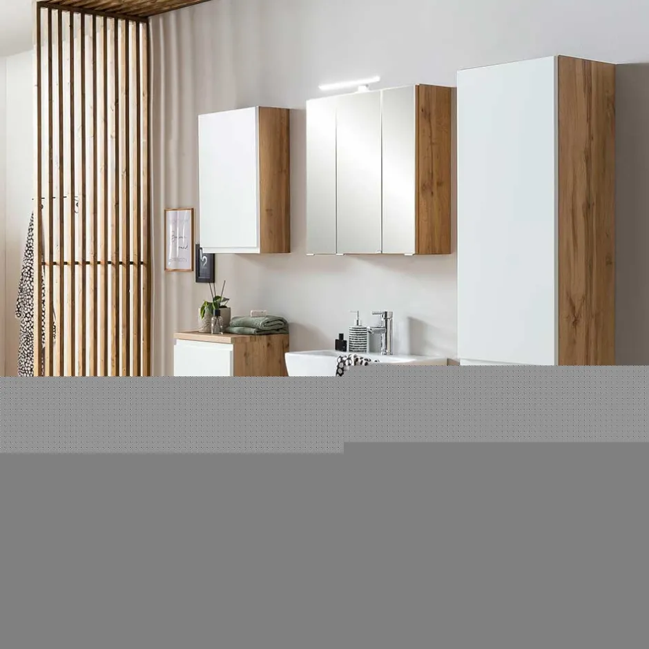 Pharao24 Unterbeckenschrank Lactona> Badezimmerschränke|Waschbeckenunterschränke