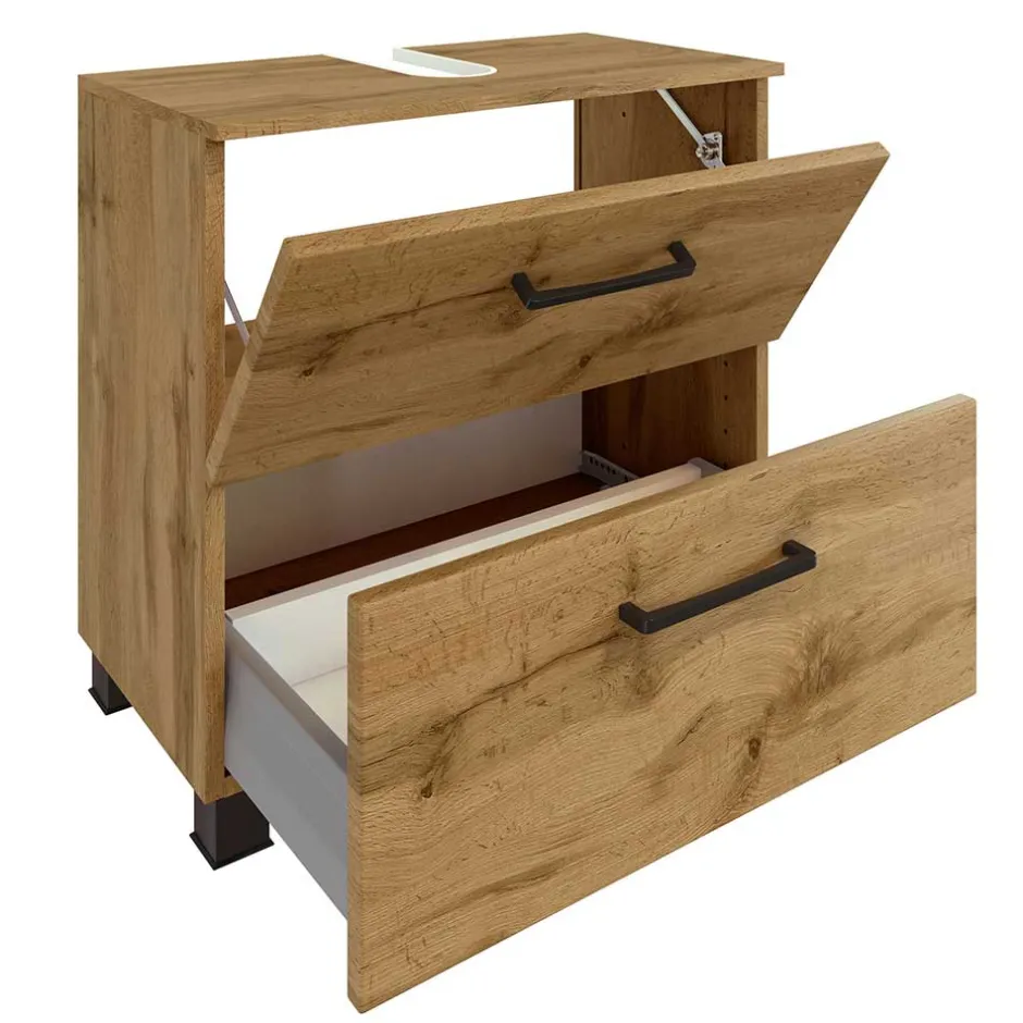 Pharao24 Unterbeckenschrank Longos> Waschbeckenunterschränke|Bad Unterschränke