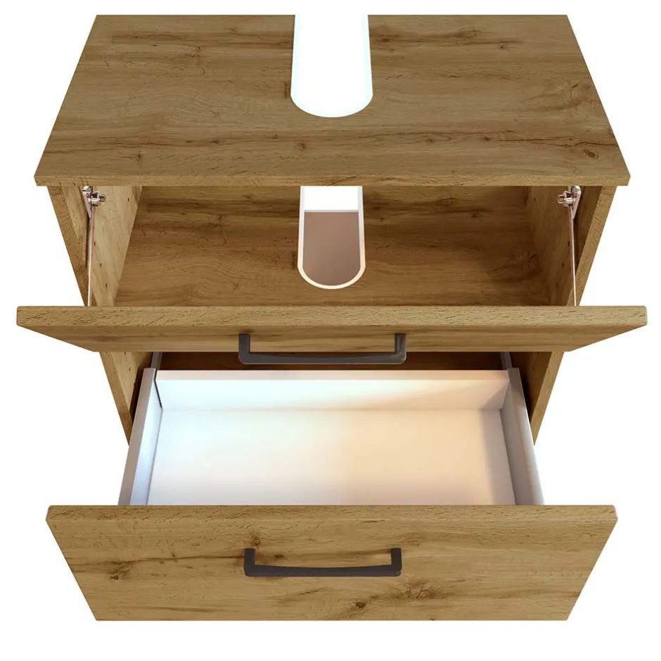 Pharao24 Unterbeckenschrank Longos> Waschbeckenunterschränke|Bad Unterschränke