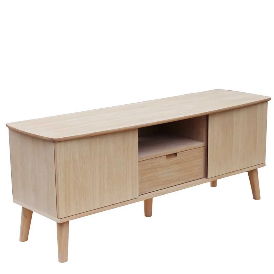 Massivholz Tv Möbel|Fernsehtische*Pharao24 Unterschrank Nicolai