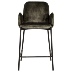 Pharao24 Velours Barstuhl Set Jamy> Barmöbel|Küchenhocker