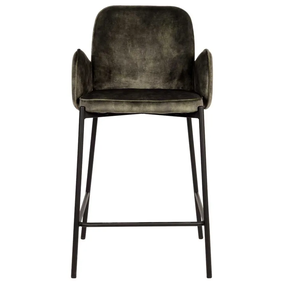 Pharao24 Velours Barstuhl Set Jamy> Barmöbel|Küchenhocker