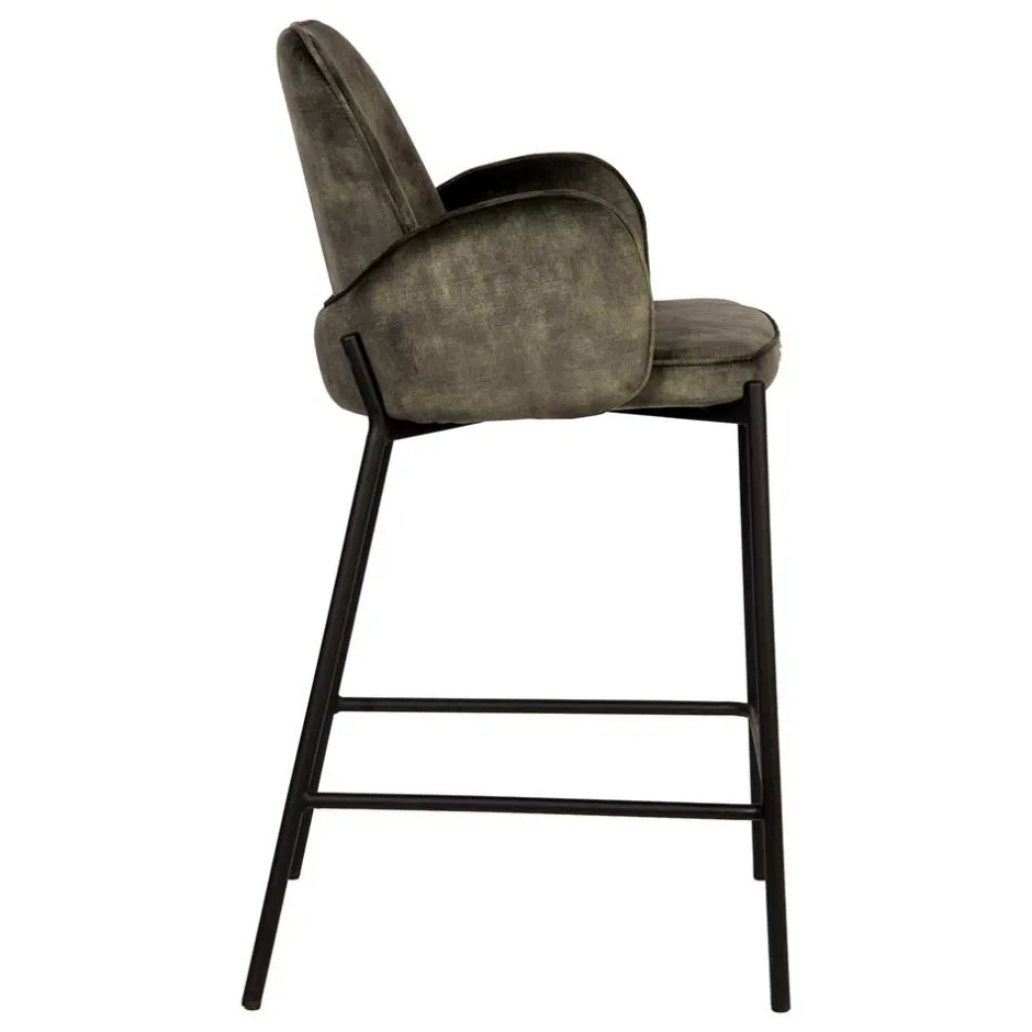 Pharao24 Velours Barstuhl Set Jamy> Barmöbel|Küchenhocker