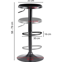 Pharao24 Verstellbarer Hocker Fayeowa><noscript><img width=