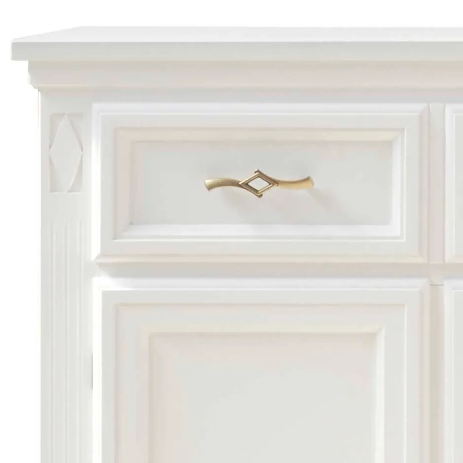 Pharao24 Vertiko Kommode Barnetta> Küchenkommode|Wohnzimmerkommoden